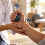 "Reabilitação motora pós-AVC com apoio de fisioterapeuta na Reabilitar Clínica"